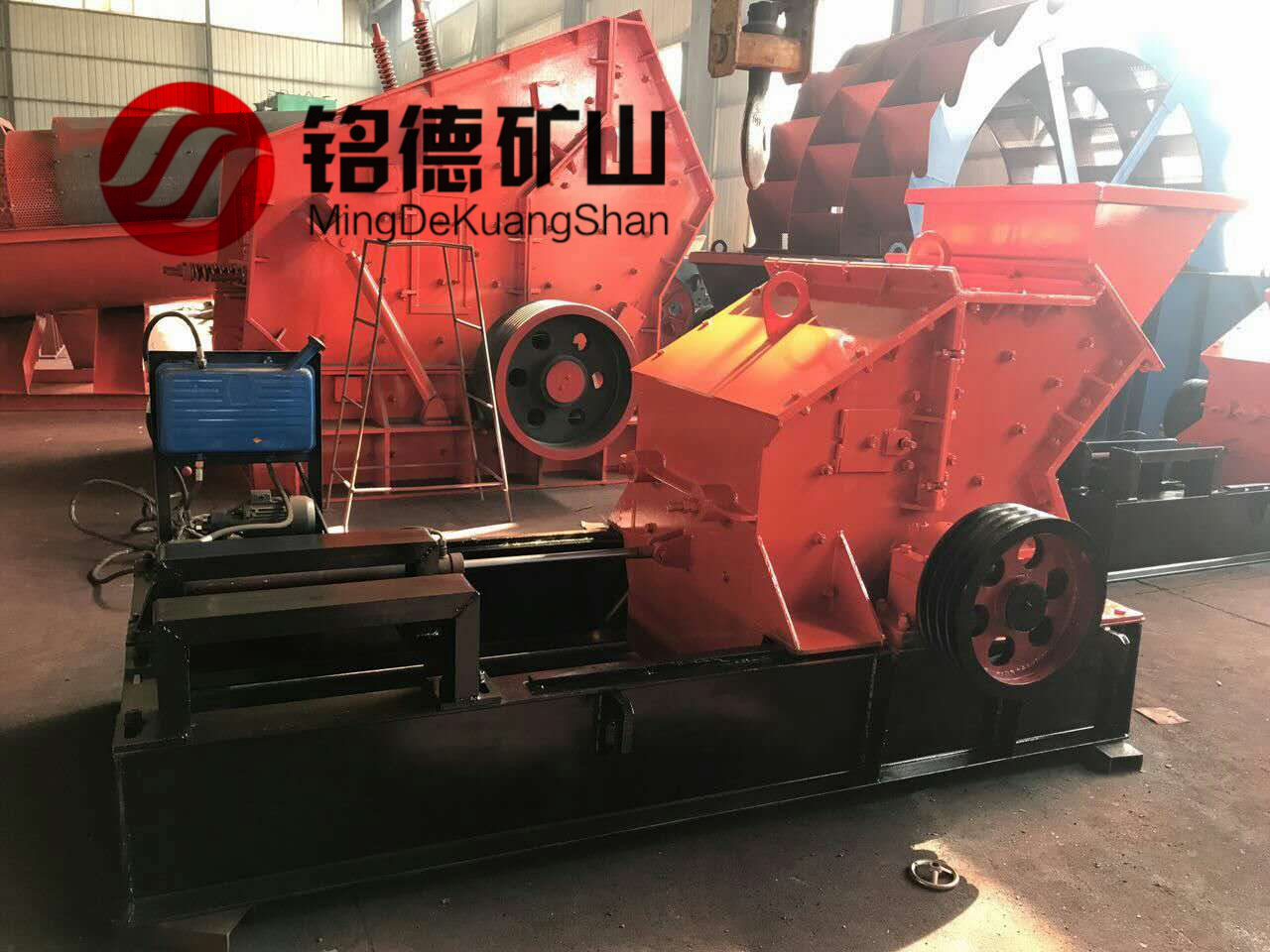 銘德制砂機廠家雄厚的技術(shù)實力和完善的服務體系讓用戶更加放心買賣